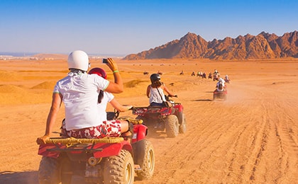 Сафари на квадроциклах по египетской пустыне для двоих