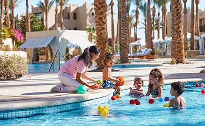Подбор отелей в Египте с детскими программами и анимацией для семейного отдыха