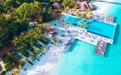 Вилла на воде Paradise Island Resort в горящем туре со скидкой 35%